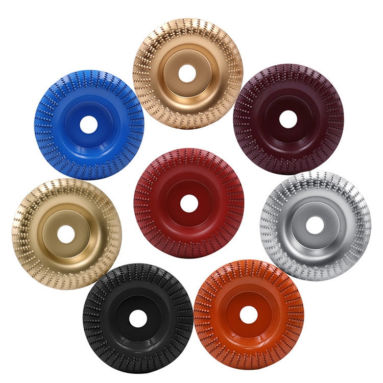 Woodworking Sanding Plastic Stab Discs Hard Round Grinding Wheels For Angle Grinders, Specification: 100mm Red Curved - Abrasive Tools & Accessories by buy2fix | Online Shopping UK | buy2fix