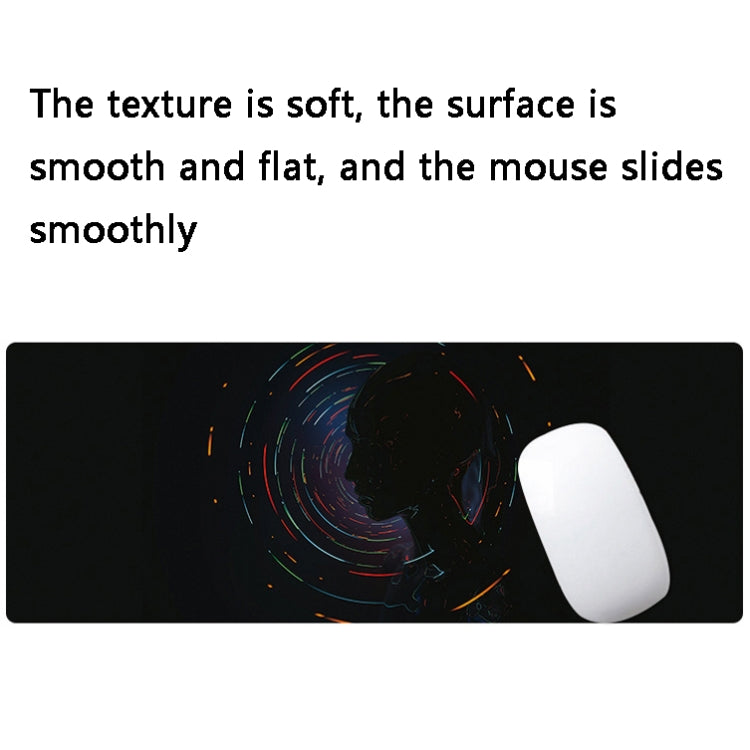 Hand-Painted Fantasy Pattern Mouse Pad, Size: 400 x 900 x 3mm Seaming(4 Tree Scenery) - Mouse Pads by buy2fix | Online Shopping UK | buy2fix