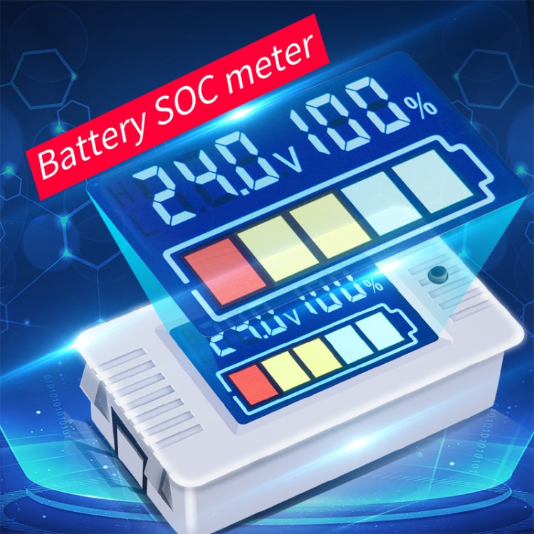 PEACEFAIR  0~100V Digital Battery Power Tester - Consumer Electronics by buy2fix | Online Shopping UK | buy2fix
