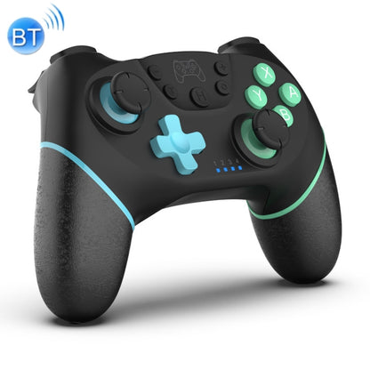 Wireless Bluetooth Gamepad With Macro Programming For Switch Pro, Product color: Left Blue Right Green - Gamepads by buy2fix | Online Shopping UK | buy2fix