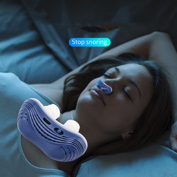 Sleeping Anti-snoring Electric Anti-snoring Device(Blue) - Anti Snoring Tools by buy2fix | Online Shopping UK | buy2fix