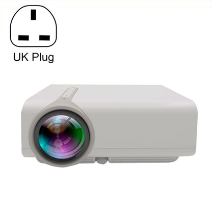 YG530 Home LED Small HD 1080P Projector, Specification: UK Plug(White) - Consumer Electronics by buy2fix | Online Shopping UK | buy2fix