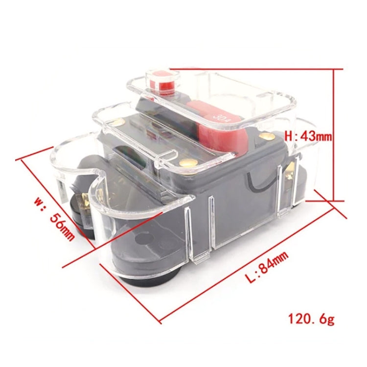 CB2 Car RV Yacht Audio Modification Automatic Circuit Breaker Switch, Specification: 40A - In Car by buy2fix | Online Shopping UK | buy2fix