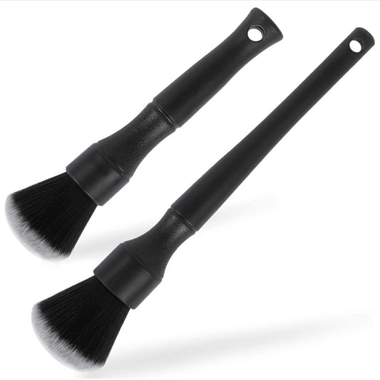 Car Air Conditioner Outlet Brush Interior Cleaning Soft Brush, Specification: Small+Large(Black) - In Car by buy2fix | Online Shopping UK | buy2fix