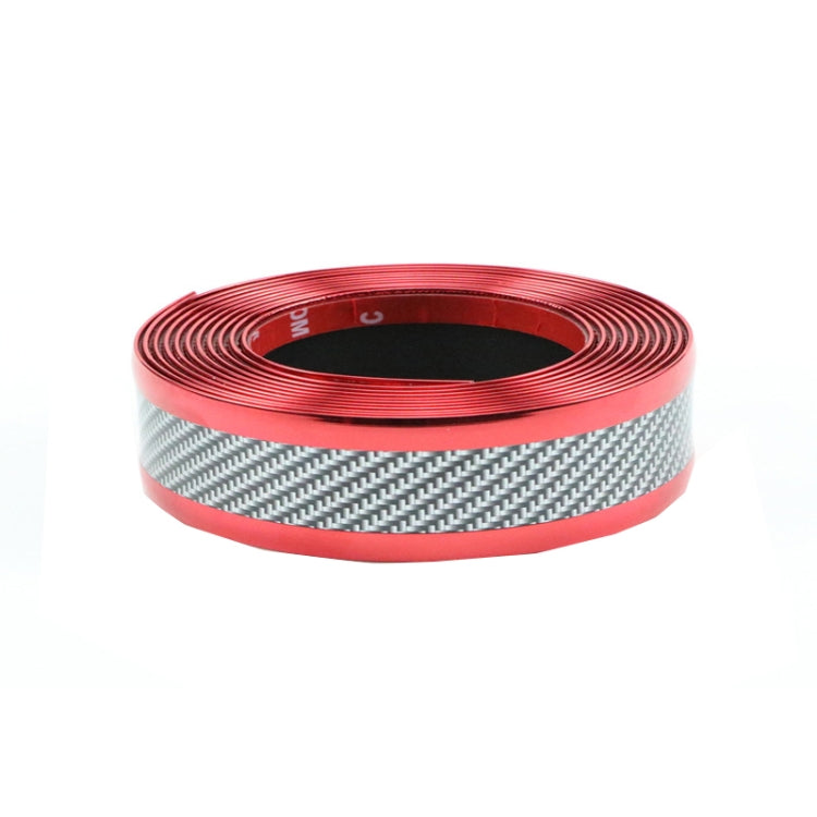 6m Car Bumper Anti-Collision Strip, Color: Two-color Red 3cm - In Car by buy2fix | Online Shopping UK | buy2fix