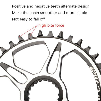 MEROCA Positive And Negative Teeth Repair Disc For Shimano M7100/8100/9100(38T Single Disk) - Outdoor & Sports by MEROCA | Online Shopping UK | buy2fix