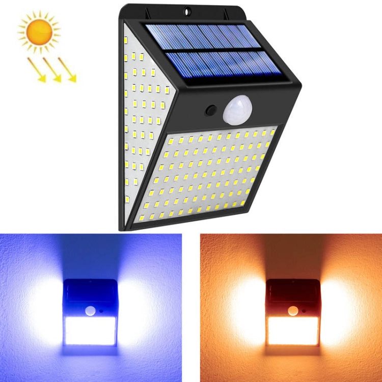 LED Solar Sensing Lights Waterproof Smart Light Control Wall Lamp(Cool White) - Solar Lights by buy2fix | Online Shopping UK | buy2fix