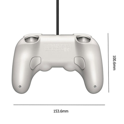 8Bitdo Pro 2 Wired Gamepad For Switch(Gray) - Gamepads by 8Bitdo | Online Shopping UK | buy2fix