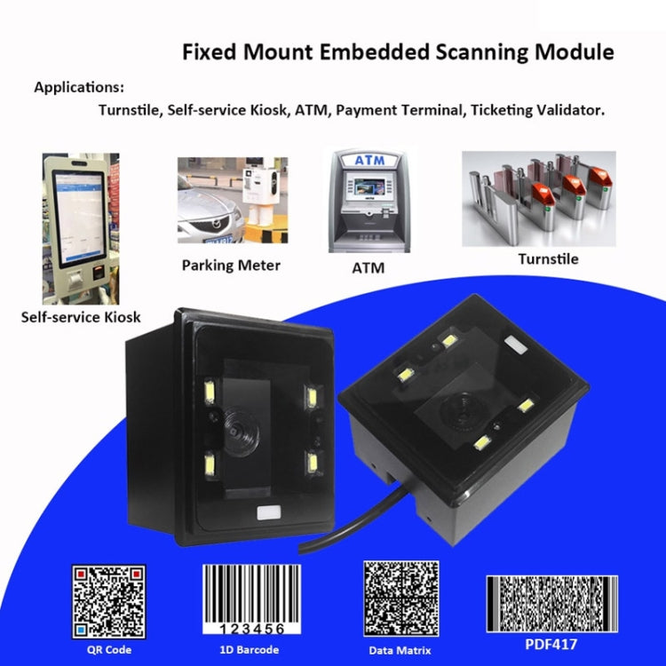 EVAWGIB DL-X922T QR Code Scanning Module Embedded Scanning Head, Interface: USB - Consumer Electronics by EVAWGIB | Online Shopping UK | buy2fix