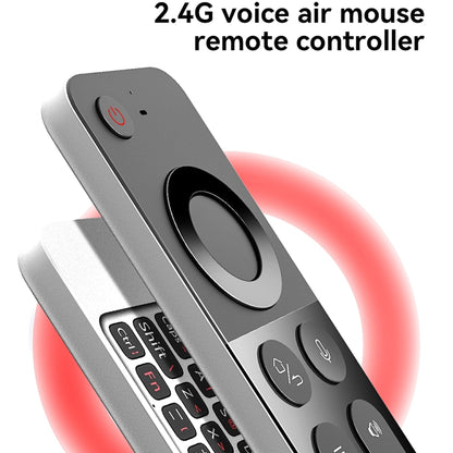 W3 Air Infrared Learning Double -Sided Wireless Mini Keyboard Mouse 2.4G Voice Remote Control - MINI PC Accessories & Gadgets by buy2fix | Online Shopping UK | buy2fix