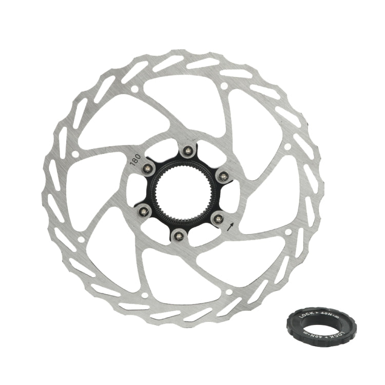 RACEWORK RS6 Mountain Bike Mid-lock Discs, Diameter: 180mm - Bicycle Brake Parts by RACEWORK | Online Shopping UK | buy2fix