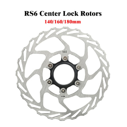 RACEWORK RS6 Mountain Bike Mid-lock Discs, Diameter: 180mm - Bicycle Brake Parts by RACEWORK | Online Shopping UK | buy2fix