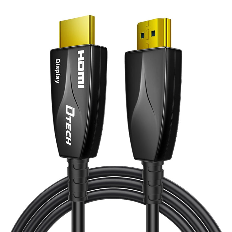 DTECH HDMI 2.0 Version Fiber Optical Line 4K 60Hz Large Screen TV Engineering Wiring, Length: 35m - Cable by DTECH | Online Shopping UK | buy2fix