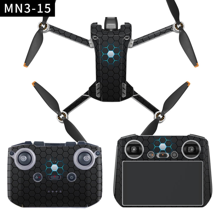 Flat Style Waterproof Anti-Scratch Sticker For DJI Mini 3 Pro RC With Screen Version(Mn3-15) - DJI & GoPro Accessories by buy2fix | Online Shopping UK | buy2fix