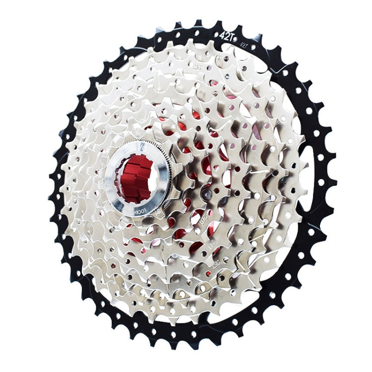 VG Sports Split Mountain Bike Lightweight Cassette Flywheel, Style: 8 Speed 42T (Silver) - Outdoor & Sports by VG Sports | Online Shopping UK | buy2fix