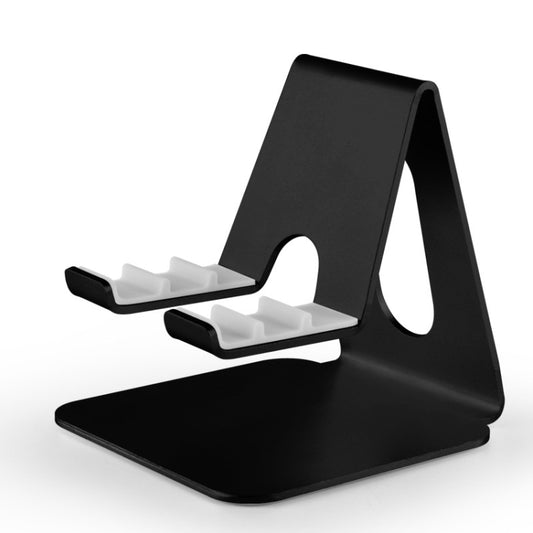 3-gear Adjustable Lazy Metal Mobile Phone Tablet Bracket(Black) - Desktop Holder by buy2fix | Online Shopping UK | buy2fix