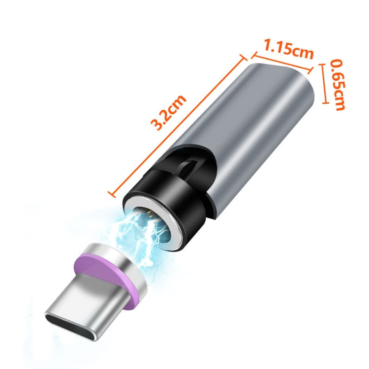 TC57 7Pin Fast Charge Transmission Data Cable Type-C / USB-C Magnetic Head -  by buy2fix | Online Shopping UK | buy2fix