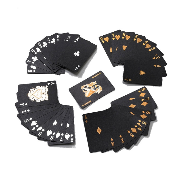 2sets Card Game Bronzing Waterproof Playing Cards - Gambling by buy2fix | Online Shopping UK | buy2fix
