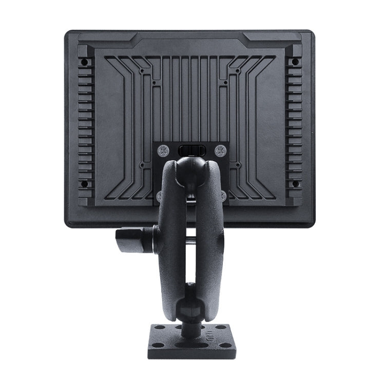 KZ06J Monitor Mount Tablet PC Aluminum Alloy Agricultural Machinery Bracket, Style: Middle Square+Link+Middle Square - Desktop Holder by buy2fix | Online Shopping UK | buy2fix