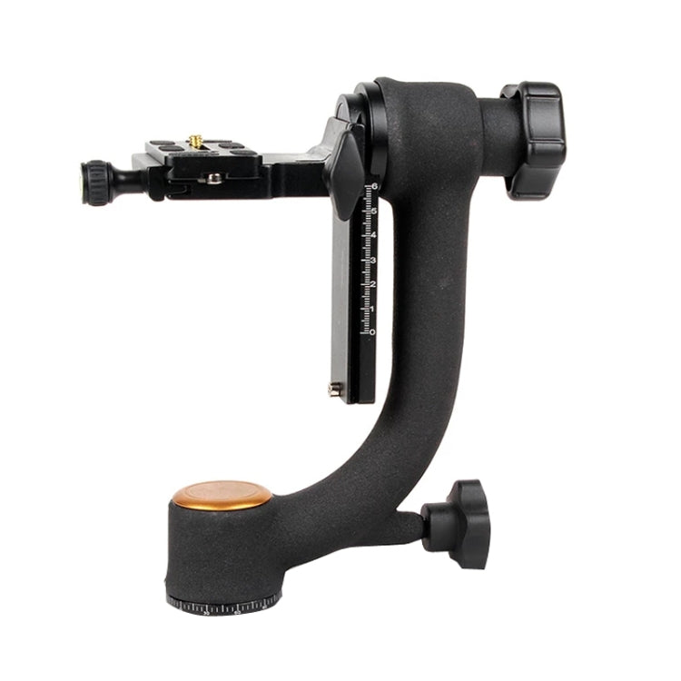 QingZhuangShiDai Q45 Panoramic Boom Bird Watching and Birding Gimbal(Black) - Tripod Heads by QingZhuangShiDai | Online Shopping UK | buy2fix