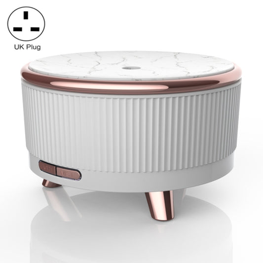 Ultrasonic Aromatherapy Diffuser Humidifier Essential Oil Diffuser UK Plug(White Moon) - Home & Garden by buy2fix | Online Shopping UK | buy2fix