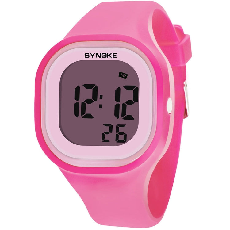 SYNOKE 66896 Multifunctional Detachable Waterproof Luminous Student Watch(Pink) - Silicone Strap Watches by SYNOKE | Online Shopping UK | buy2fix