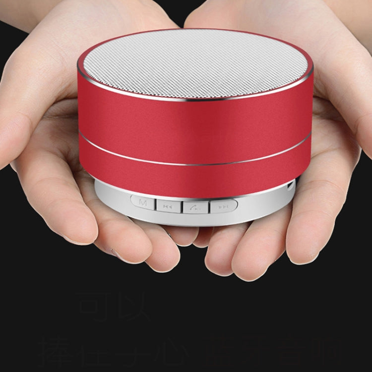 A10 Mini Metal Wireless Bluetooth Speaker(Silver) - Mini Speaker by buy2fix | Online Shopping UK | buy2fix