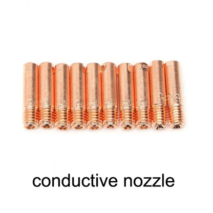 16 PCS / Set Welding Needle Point Vover Nozzle Kit Gas Shielded Welding Conductive Nozzle - Home & Garden by buy2fix | Online Shopping UK | buy2fix