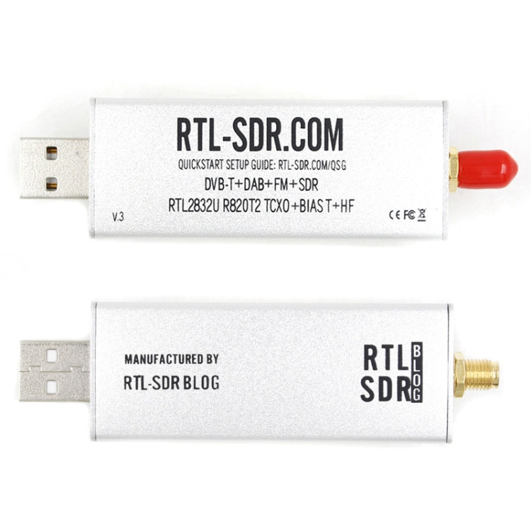 RTL-SDR V3 4.5V 8-Bit Software Defined USB Radio Receiver -  by buy2fix | Online Shopping UK | buy2fix