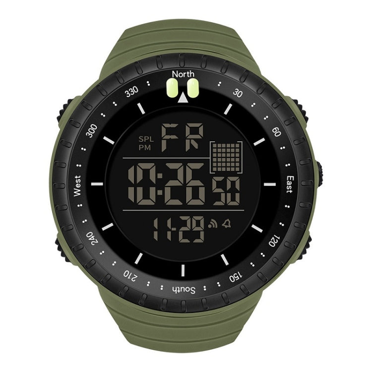 SYNOKE 9648-B Men Outdoor Waterproof Luminous Sports Electronic Watch(Green) - LED Digital Watches by SYNOKE | Online Shopping UK | buy2fix