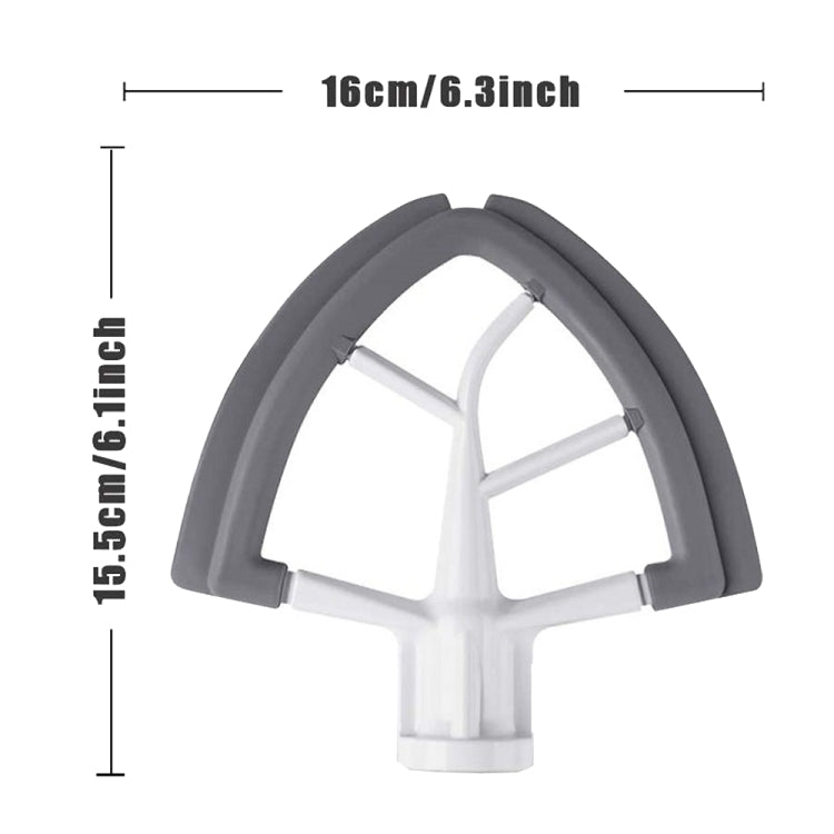 KA-5A For KitchenAid Tilt-Head Mixers 4.5-5QT Flex Edge Beater With Flexible Silicone Edges - Home & Garden by buy2fix | Online Shopping UK | buy2fix