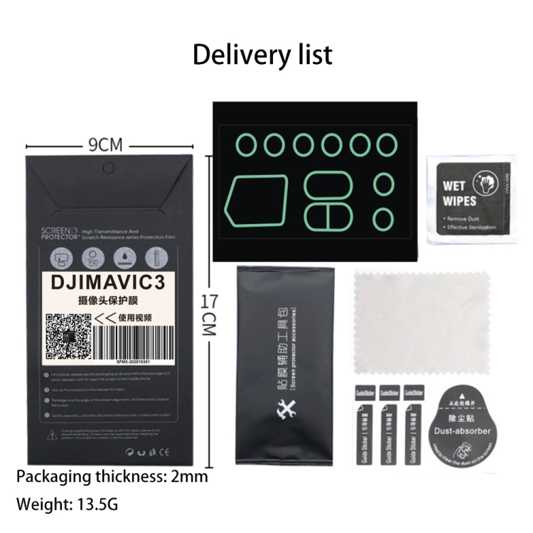 For DJI Mavic 3 Classic Protective Film Sensor Membrane - DJI & GoPro Accessories by buy2fix | Online Shopping UK | buy2fix