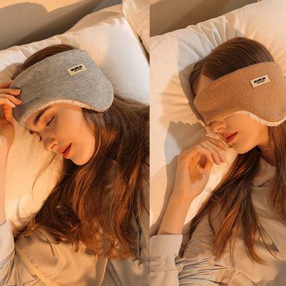 Golovejoy Winter Warm Soundproof Earmuffs + Earplugs Set Sleep Eye Mask(Pink) - Eye Masks by buy2fix | Online Shopping UK | buy2fix