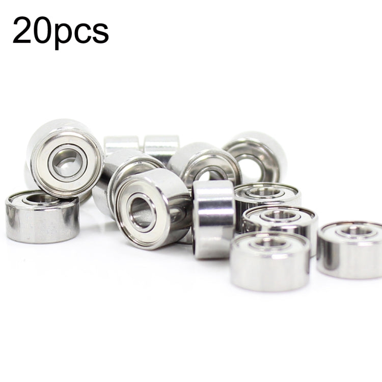 693ZZ 20pcs 3x8x4mm Miniature Bearing Money Dot Machine Motor Air Conditioning Fishing Gear Special Bearing - Bearing by buy2fix | Online Shopping UK | buy2fix