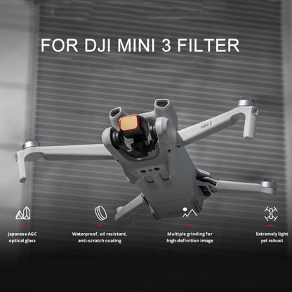 For DJI Mini 3 PGYTECH Filter Aluminum Alloy Drone Filter,Spec: CPL+NDPL 16/64/128/256 - Other by PGYTECH | Online Shopping UK | buy2fix