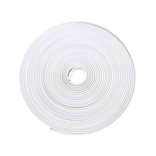 8m/roll Car Wheel General Sticker Modified Protection Sticker Anti-collision Strip(White) - In Car by buy2fix | Online Shopping UK | buy2fix