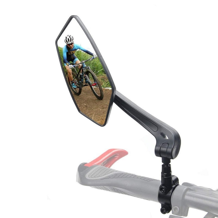 Mountain Bike High Definition Flat Reflective Rearview Mirror, Specification: Single Left - View Mirrors by buy2fix | Online Shopping UK | buy2fix