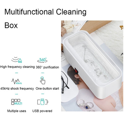 S21 Multifunctional High Frequency Vibration Sonic Glasses Cleaning Machine(USB Version) - Ultrasonic Cleaner by buy2fix | Online Shopping UK | buy2fix