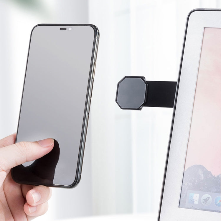 Laptop Telescopic Magnetic Phone Holder Expansion Phone Stand Car Screen Side Phone Mount(Light Gray) - Hand-Sticking Bracket by buy2fix | Online Shopping UK | buy2fix