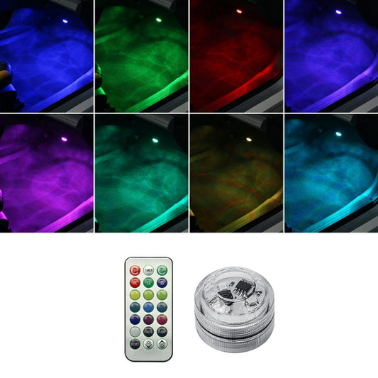 Car Modification Wireless Colorful Remote Control Atmosphere Light, Specification: 1 Light +1 RC - In Car by buy2fix | Online Shopping UK | buy2fix