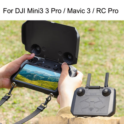 Sunnylife YK558 With Screen Remote Control Shielding Protection Cover For DJI Mini 3 / 3 Pro / Mavic 3 / RC Pro(Black) - Other by Sunnylife | Online Shopping UK | buy2fix