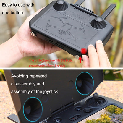 Sunnylife YK558 With Screen Remote Control Shielding Protection Cover For DJI Mini 3 / 3 Pro / Mavic 3 / RC Pro(Black) - Other by Sunnylife | Online Shopping UK | buy2fix