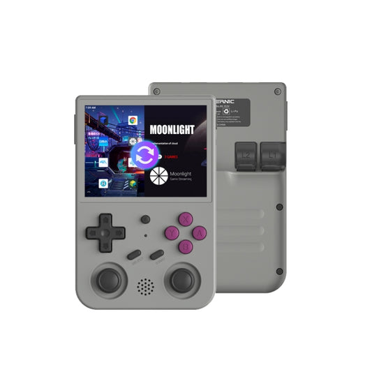 ANBERNIC RG353V  3.5 Inch Wireless Game Box Android 11 Linux OS Handheld Game Console 256G 35000 Games(Gray) - Pocket Console by ANBERNIC | Online Shopping UK | buy2fix