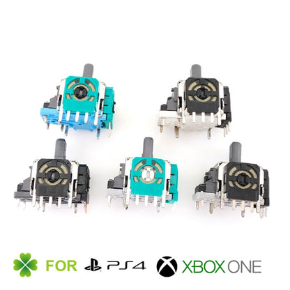 For Sony PS4 / MicroSoft XBOX One ML-ps4007 Handle 3D Joystick, Color: Blue Blue Bottom - Repair & Spare Parts by buy2fix | Online Shopping UK | buy2fix