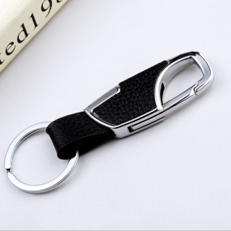 3pcs Men Car PU+Metal Keychain Waist Hanging Key Ring(2.3x9cm) - In Car by buy2fix | Online Shopping UK | buy2fix