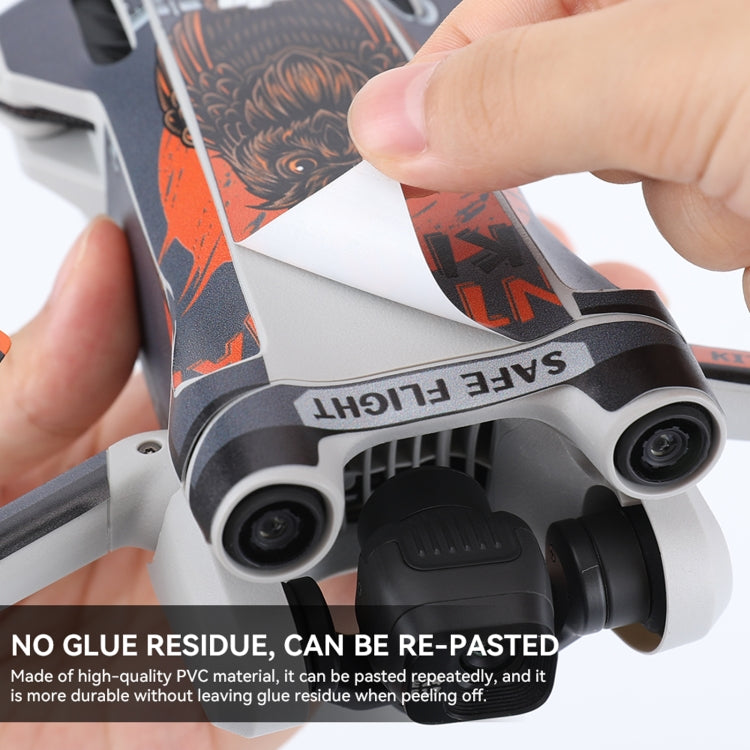 For DJI Mini 3 Pro Remote Control Body Sticker ,Spec: RC With Screen(Rocket Ship) - Stickers by RCSTQ | Online Shopping UK | buy2fix