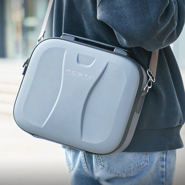 For DJI Mini 3 Pro RCSTQ Remote Control Portable Storage Bag(Grey) - Backpacks & Bags by RCSTQ | Online Shopping UK | buy2fix
