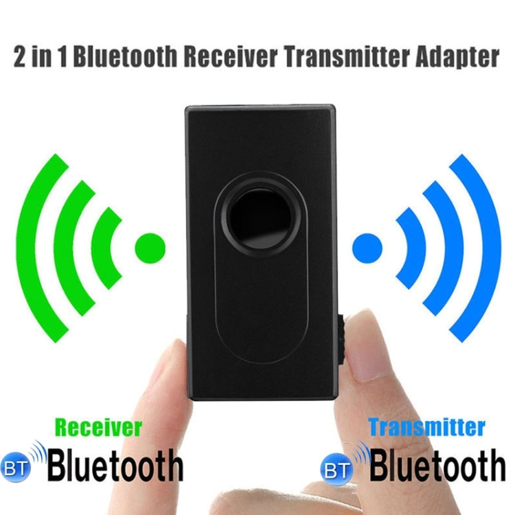 A117 Bluetooth Transmitter Receiver 2 In 1 Wireless Audio Converter - Audio Receiver Transmitter by buy2fix | Online Shopping UK | buy2fix