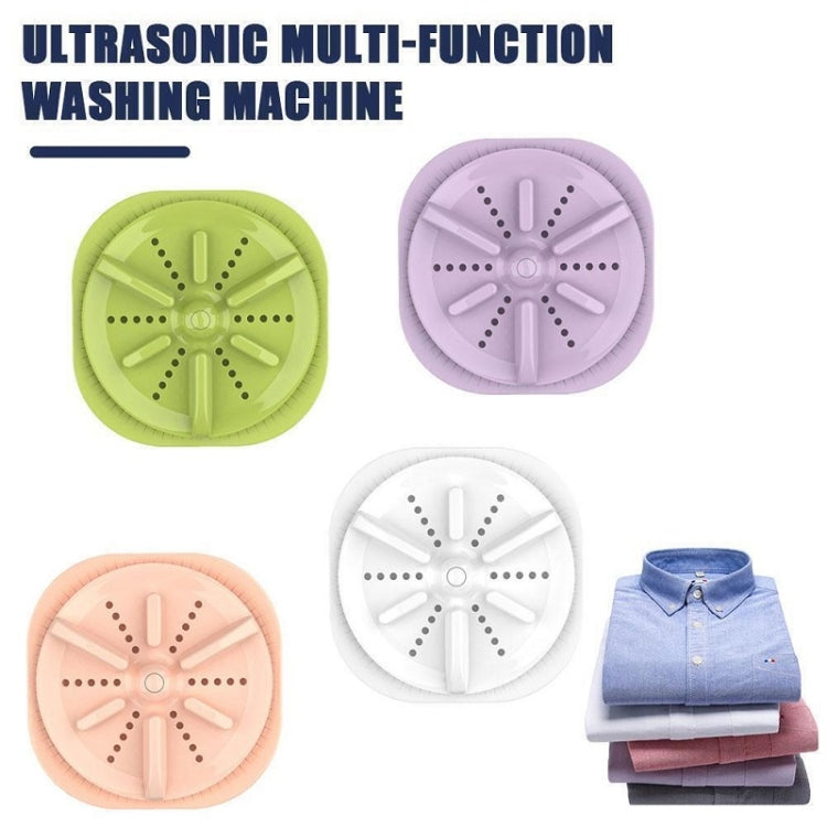 Portable Mini Turbo Switch Three-Speed Timing Washing Machine, Size: Vibration(White) - Washing Machines & Parts by buy2fix | Online Shopping UK | buy2fix