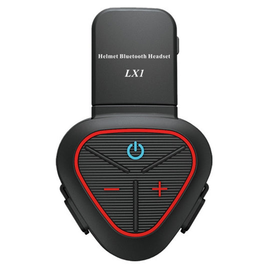 LX1 Motorcycle Half Helmet Waterproof Wireless 5.3 Bluetooth Headset, Version: English(Classic Red) - Motorcycle Walkie Talkie by buy2fix | Online Shopping UK | buy2fix